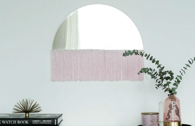 Specchio con frange - Idee originali