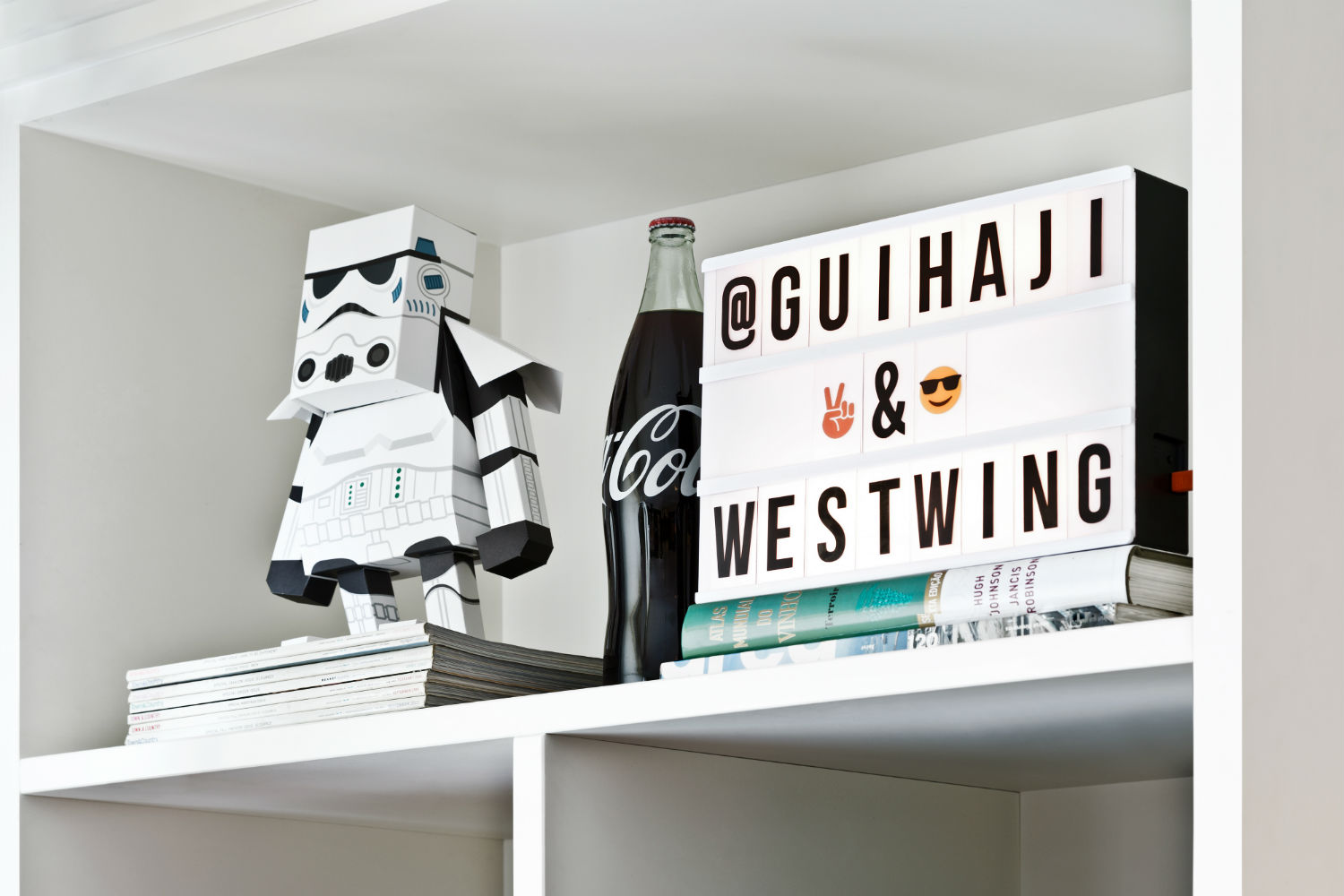 stile vintage lightbox