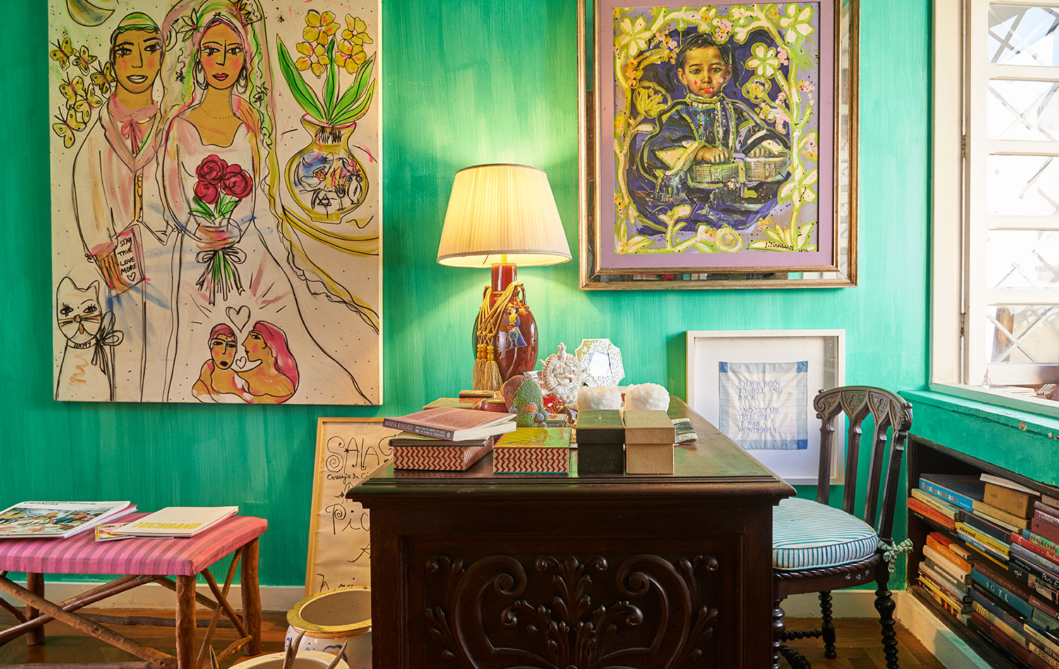 Isabelle Tuchband, Brasile, Stile, Colori, Casa, Arte, Pittrice