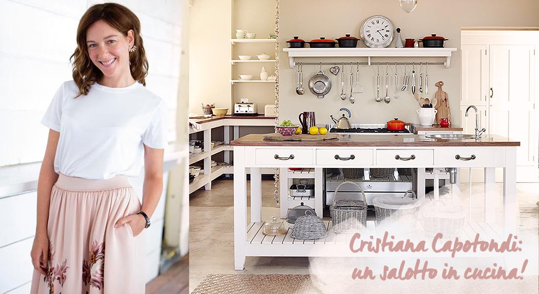 Dalani, Cristiana Capotondi, Milano, Cinema, Living, Casa, Cucina