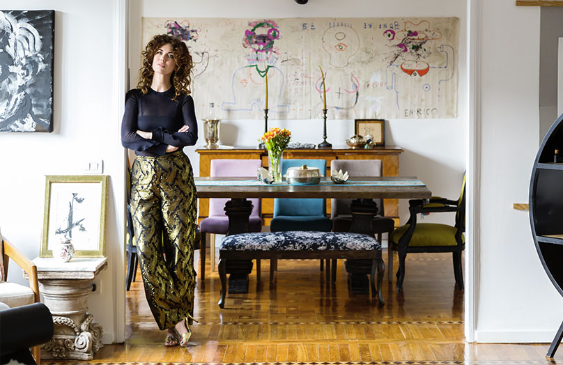 Una casa Eclectic-Art a Milano
