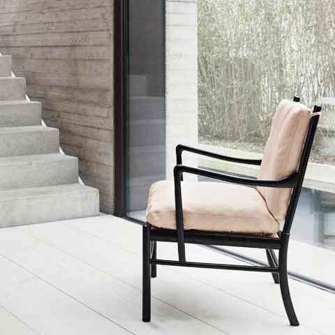 De Colonial Chair van Ole Wanscher