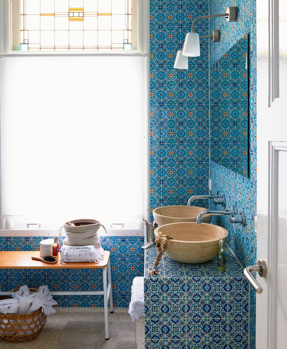 Haal de hammam in huis westwing magazine Muur kleur turquoise