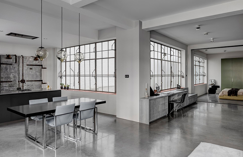 Een industriële loft in Londen