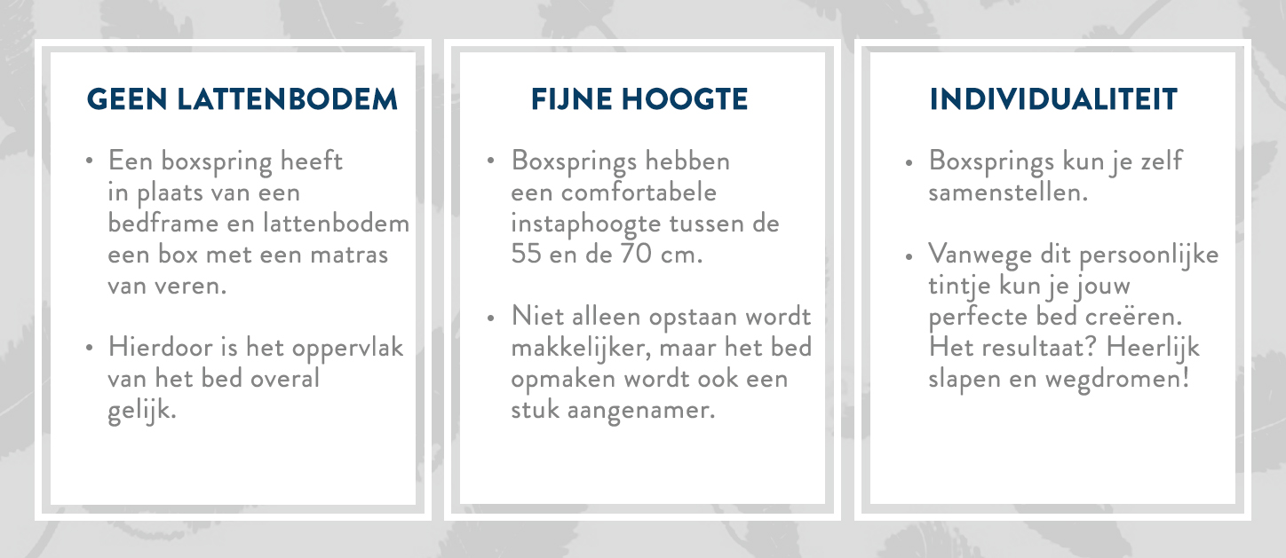 boxspring-voordelen