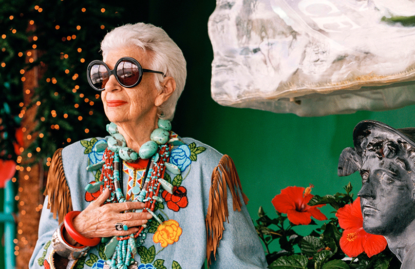 95-jarige IT-girl: Iris Apfel