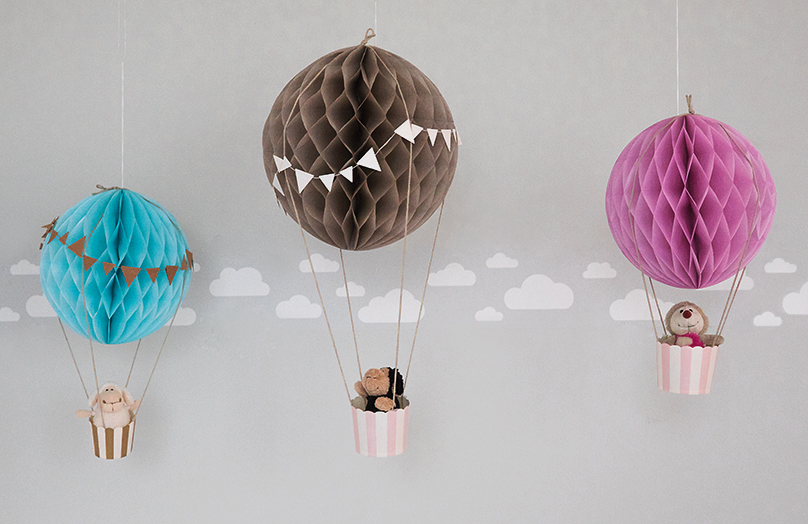 DIY: Superleuke luchtballon deco