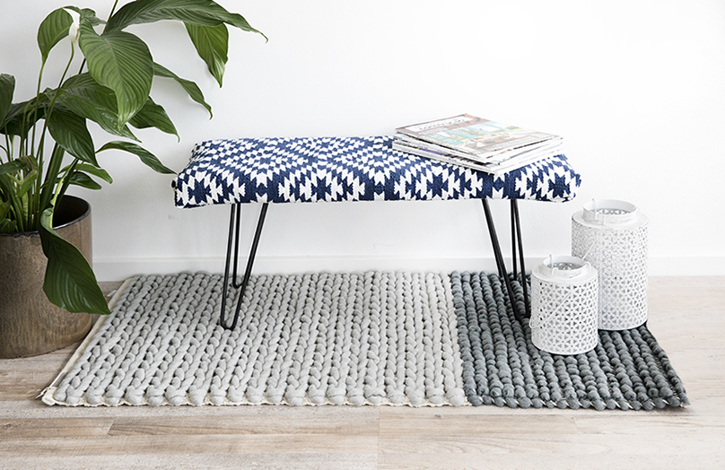DIY: Kelim zitbank