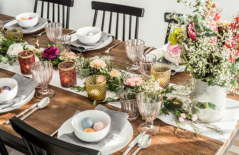 4 tips voor een paastafel in boho stijl