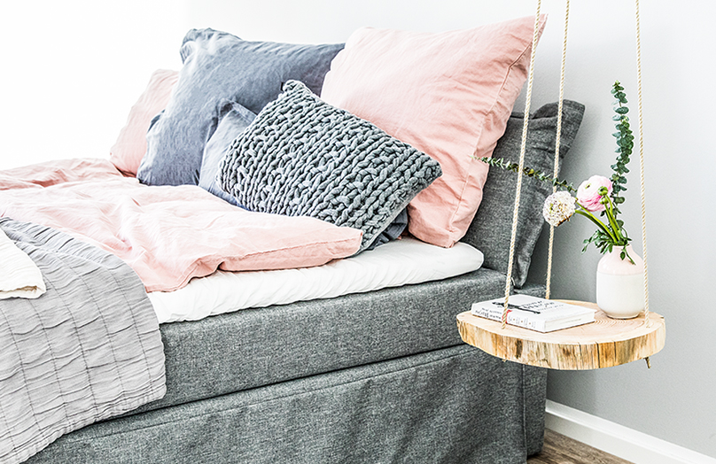 DIY: Hangend bijzettafeltje