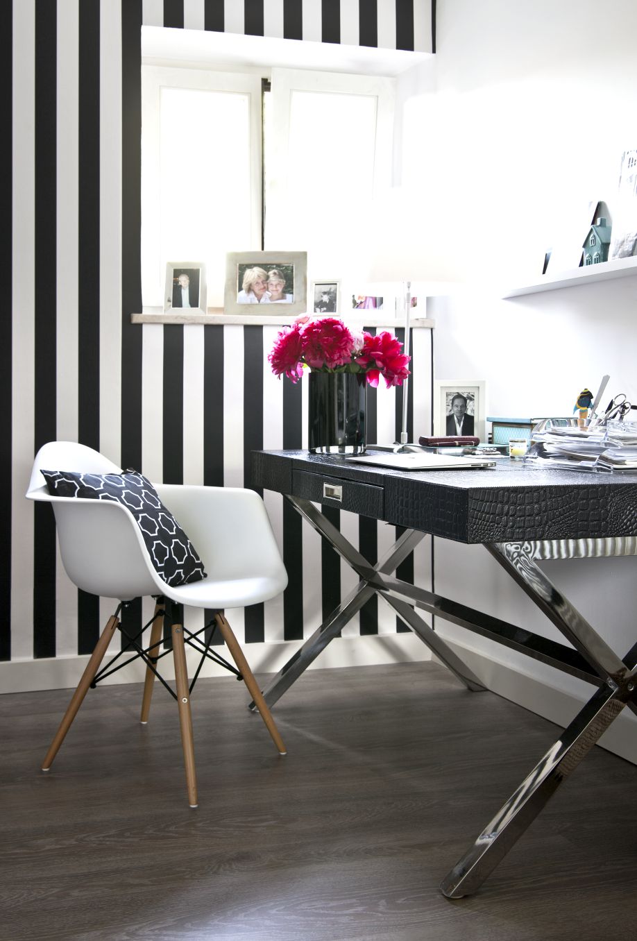 Inspirujące mieszkanie w stylu glamour