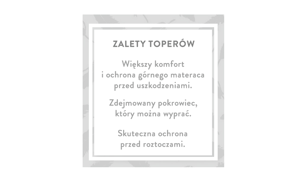 jak wybrać toper do łóżka kontynentalnego