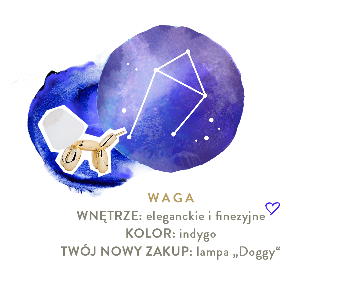 waga wnętrze dopasowane do znaku zodiaku