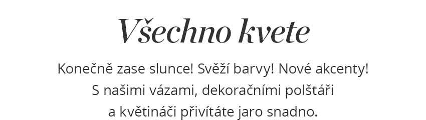 Jarní dekorace: přivítejte jaro novými dekoracemi