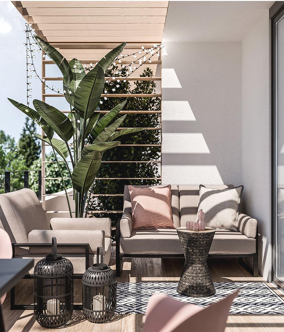 Balkon: Vaše oáza