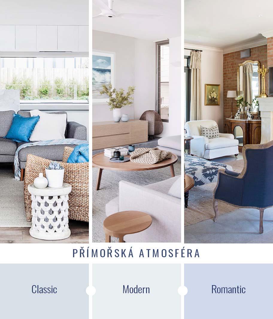 3 verze stylu Hamptons 