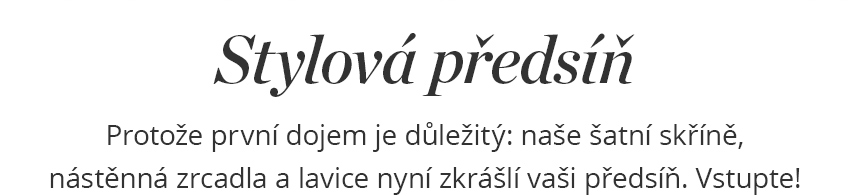 Tipy pro předsíň a vstup