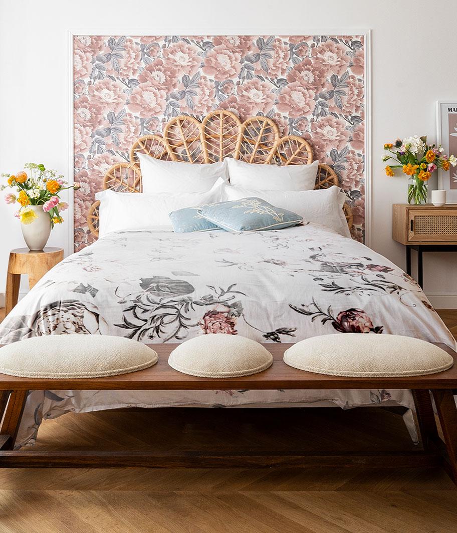 Bedroom in bloom...