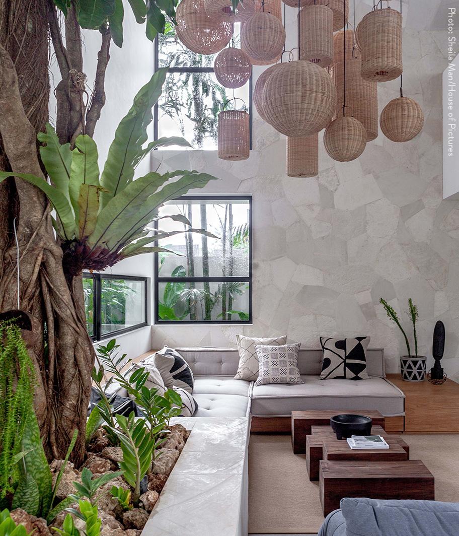 Inspirace: dům na Bali