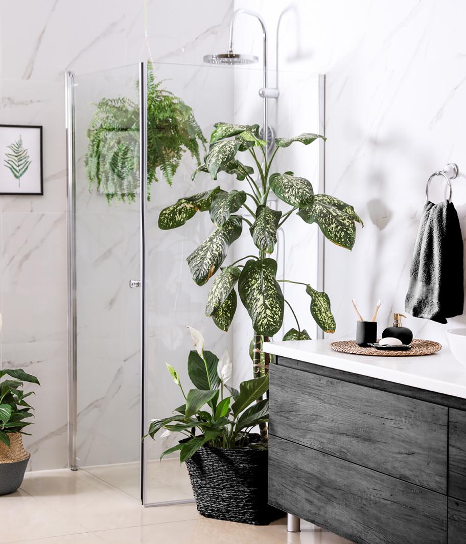 Koupelna: Black & Tropical