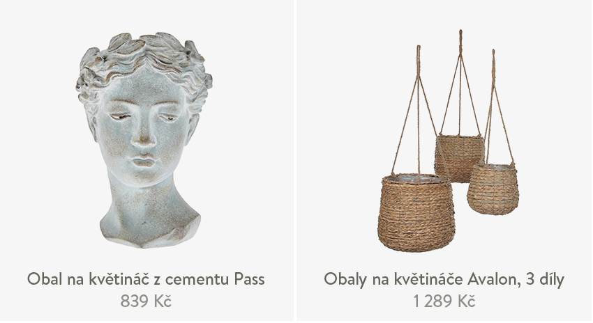 Venkovní květináče a truhlíky