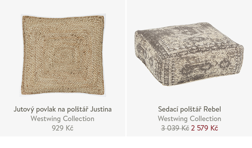 Venkovní polštáře z materiálu bavlna