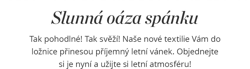 Ložní prádlo
