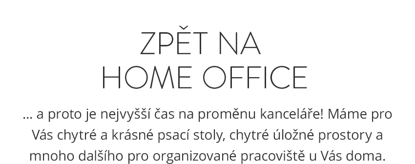 Home office: stylová pracovna v pohodlí domova