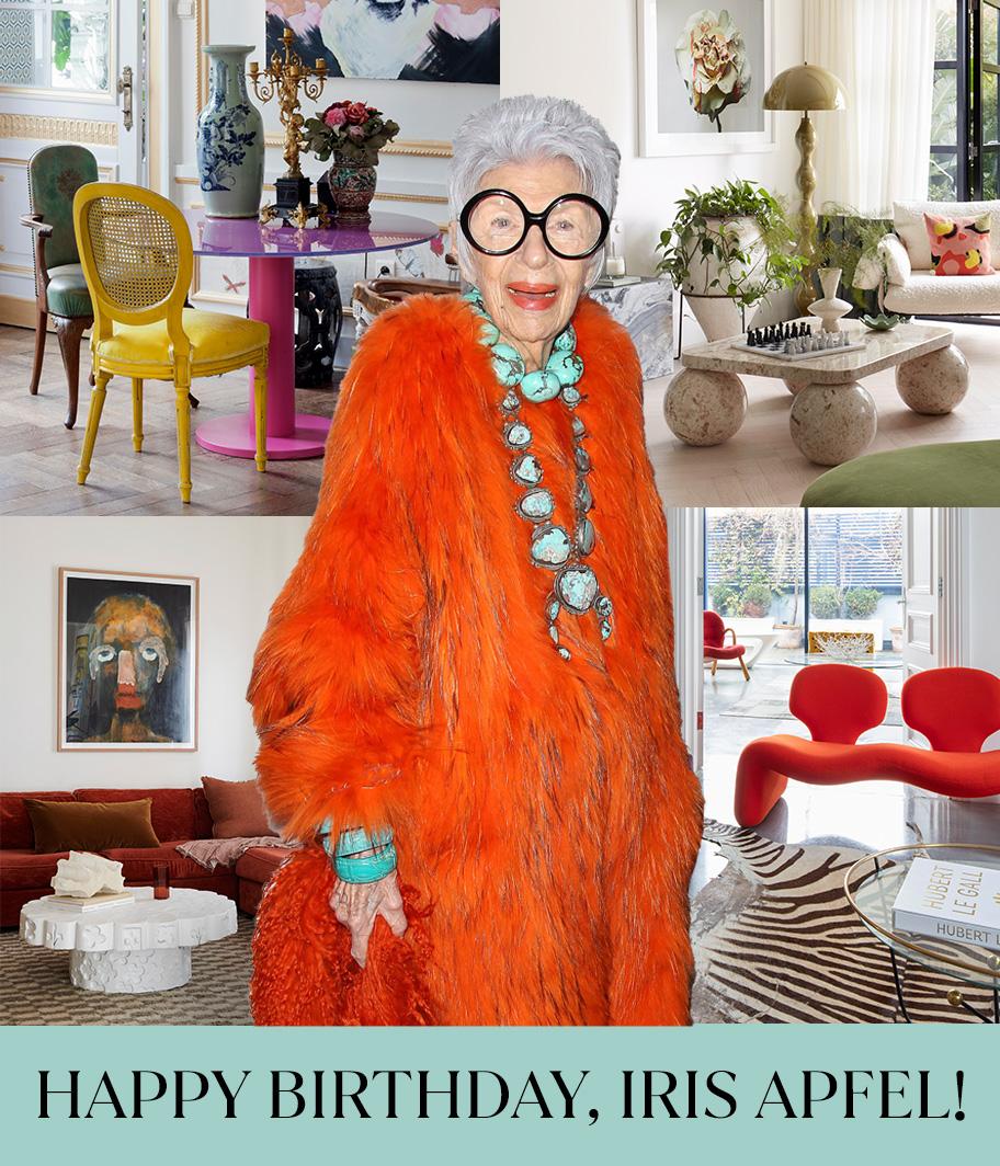 Oslavujeme 102. narozeniny Iris Apfel!