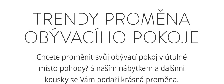 Nábytek do obývacího pokoje