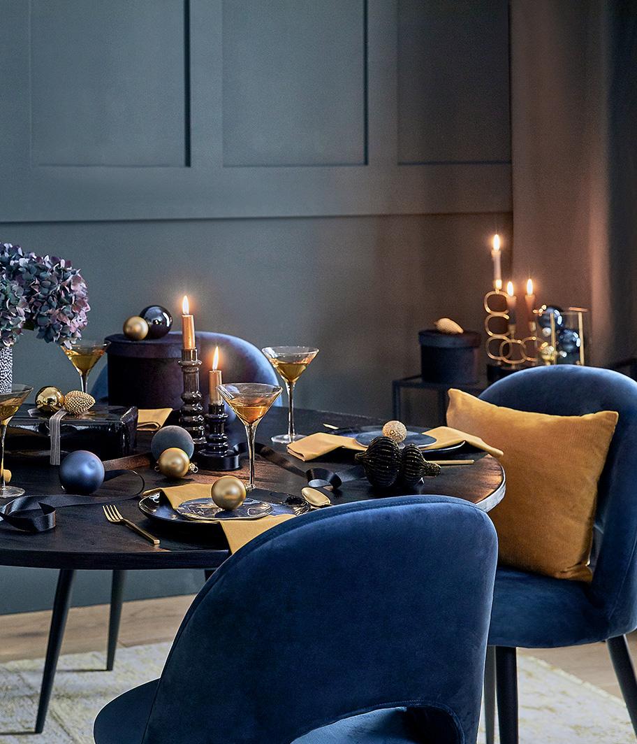 Vánoce ve stylu Navy Blue