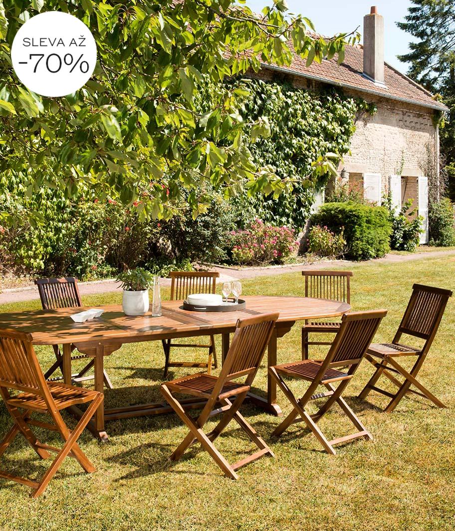 Francouzský zahradní nábytek až do -70%