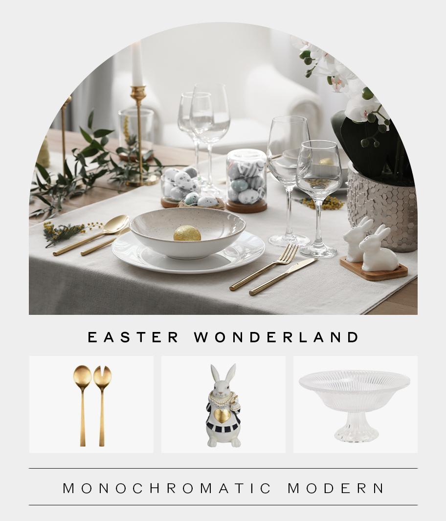 Velikonoce ve stylu:Monochromatic Modern