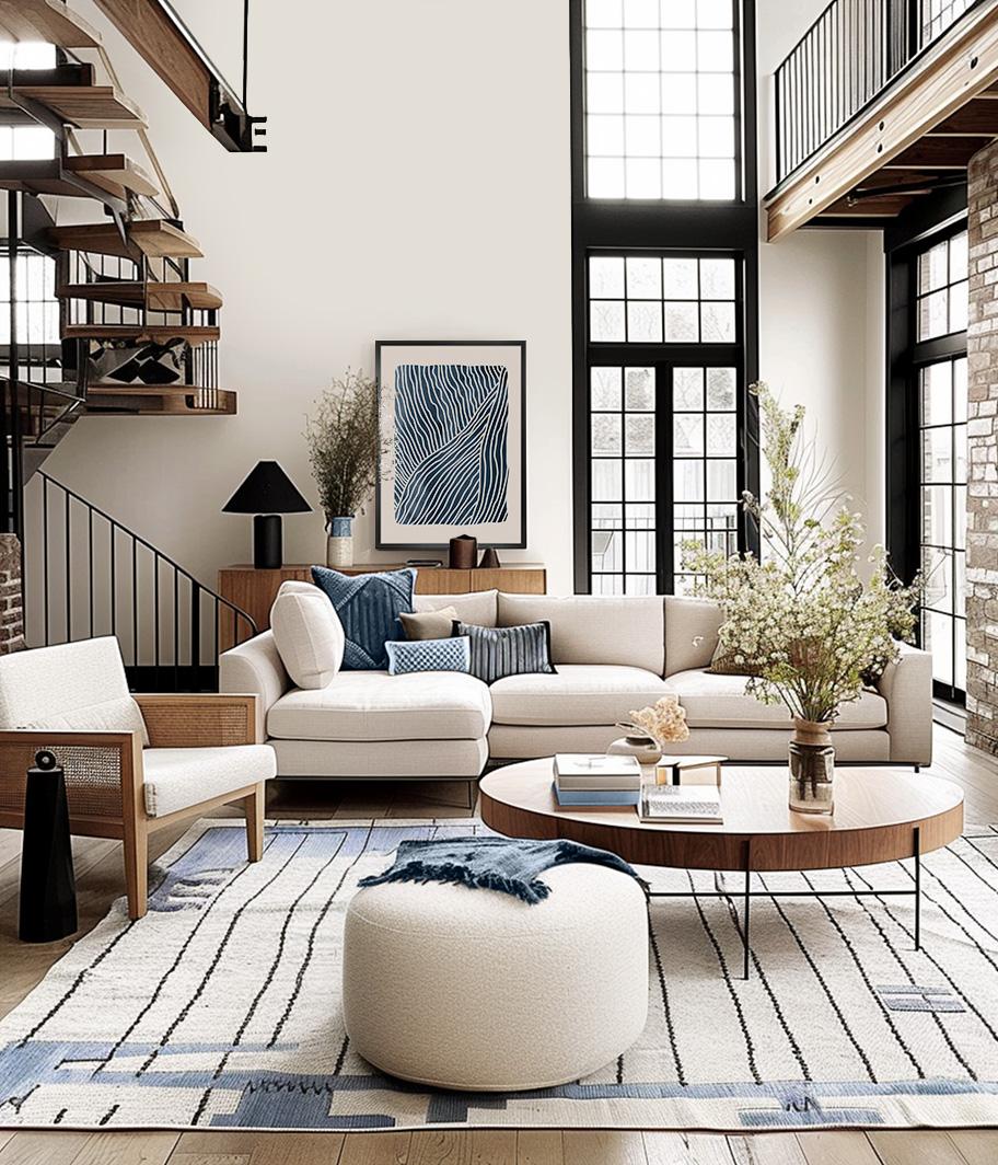 Interiér ve stylu Ocean Loft